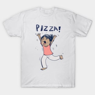 All hail for Pizza - funny quote t shirt T-Shirt